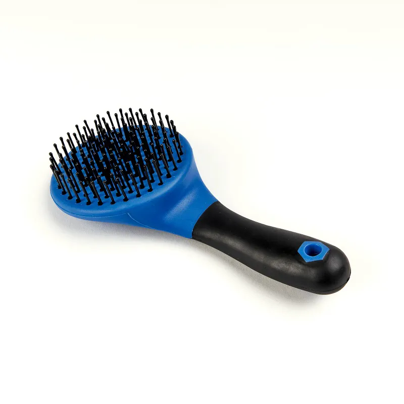 EZI-GROOM Grip Mane and Tail Brush in Bright Blue-1